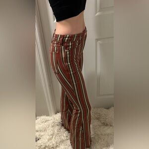 Wrangler x Lainey Wilson Clay Denay Stripe Bell Bottoms - High Waisted - Size 26